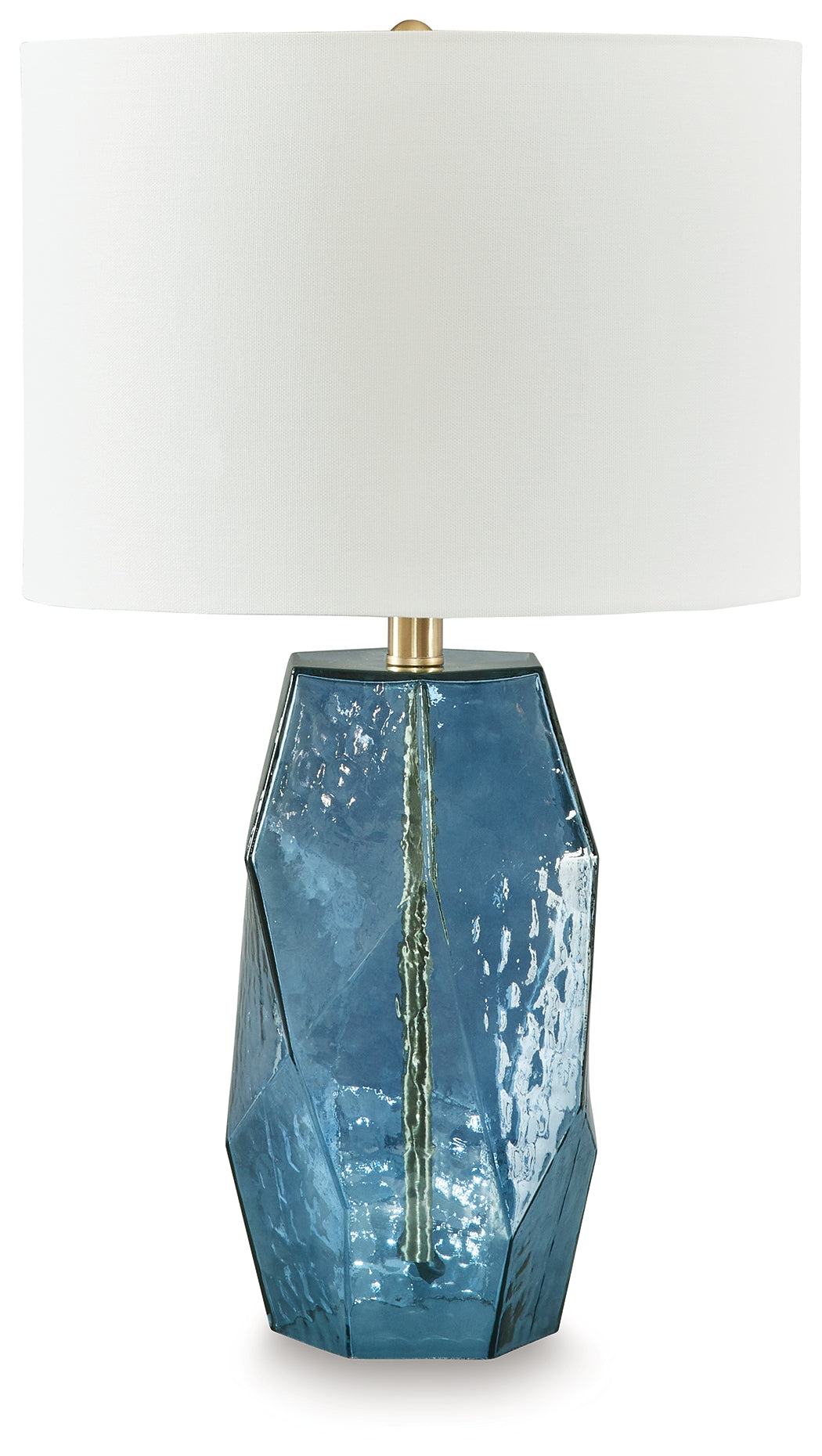 Luxury Living Gallery - Ashley Furniture - Tallow Lighting - Glass Table Lamp (1/CN) / Blue - L430854