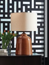 Luxury Living Gallery - Ashley Furniture - Aaleahya Lighting - Glass Table Lamp (1/CN) / Rust - L430904