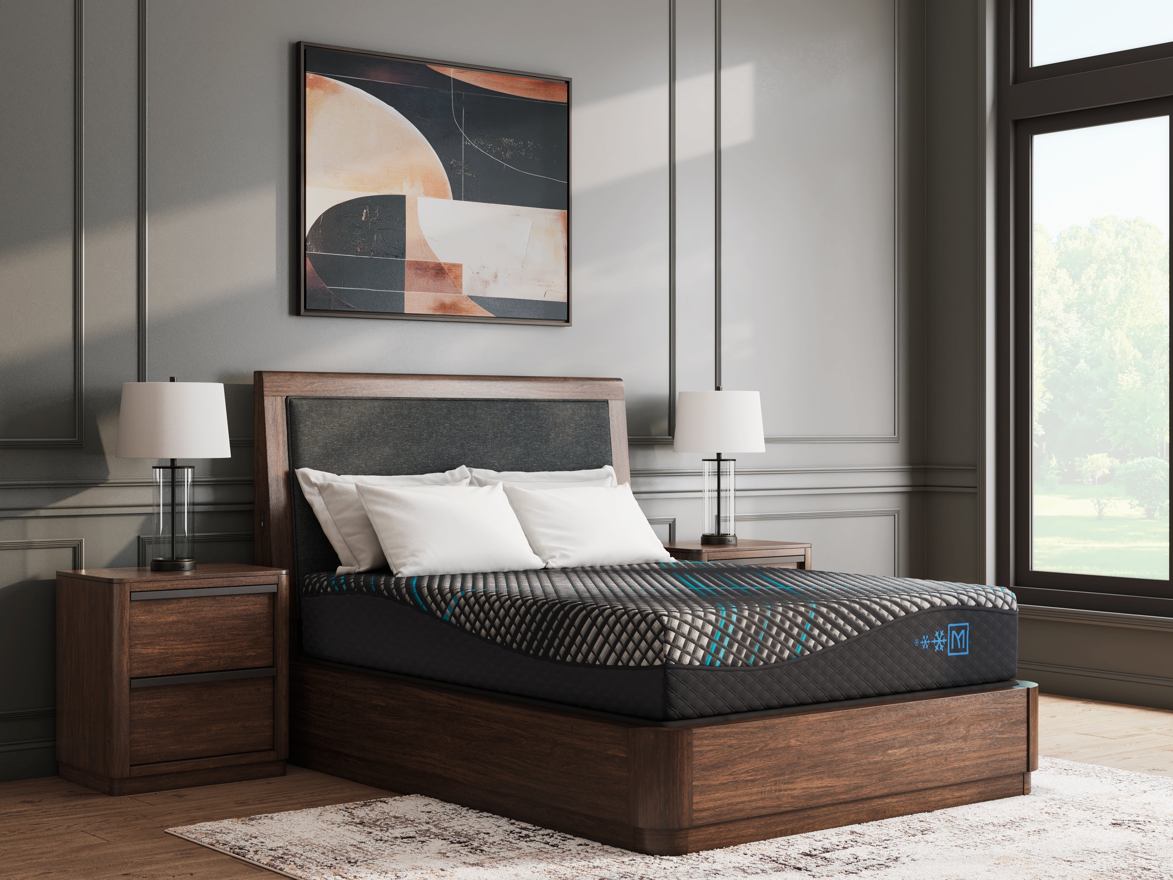 Luxury Living Gallery - Ashley Furniture - Millennium 2.0 Foam 12 Inch Mattresses - California King / Black - M31151