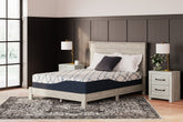 Luxury Living Gallery - Ashley Furniture - 12 Inch Chime Elite 2.0 Mattresses - King / White/Blue - M42641