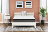 Luxury Living Gallery - Ashley Furniture - 12 Inch Pocketed Hybrid Mattresses - Twin / White - M59011