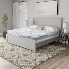 Luxury Living Gallery - Ashley Furniture - 12 Inch Memory Foam Mattresses - California King / White - M59351