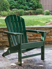 Luxury Living Gallery - Ashley Furniture - Sundown Shores Outdoor - Adirondack Chair / Green - PCP007-898