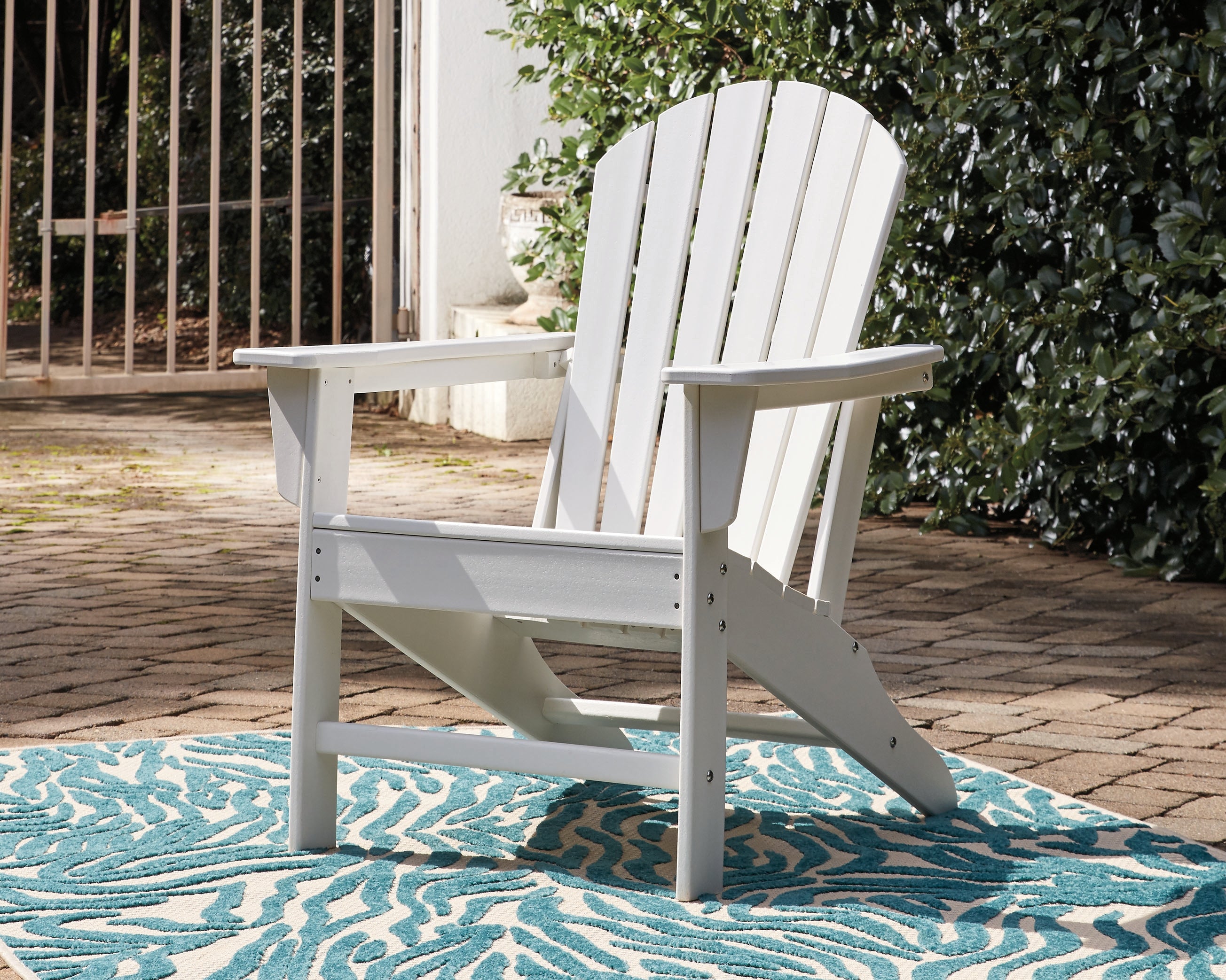 Luxury Living Gallery - Ashley Furniture - Sundown Treasure Outdoor - Rocking Chair / White - P011-827