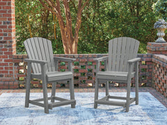 Luxury Living Gallery - Ashley Furniture - Sanctuary Beach Outdoor - Barstool (Set of 2) - PCP227-124
