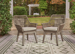 Luxury Living Gallery - Ashley Furniture - Beach Front Outdoor - RECT Dining Room EXT Table / Beige - P323-635