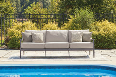 Luxury Living Gallery - Ashley Furniture - Ocean Beach Outdoor - Sofa with Cushion - PCP510-838