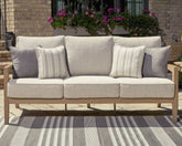 Luxury Living Gallery - Ashley Furniture - Hallow Creek Outdoor - Rectangular Cocktail Table / Driftwood - P560-701