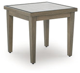 Luxury Living Gallery - Ashley Furniture - Rainier Ranch Outdoor - Round Fire Pit Table / Beige - P701-776