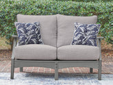 Luxury Living Gallery - Ashley Furniture - Cove Beach Outdoor - Loveseat w/Cushion - PCP803-835