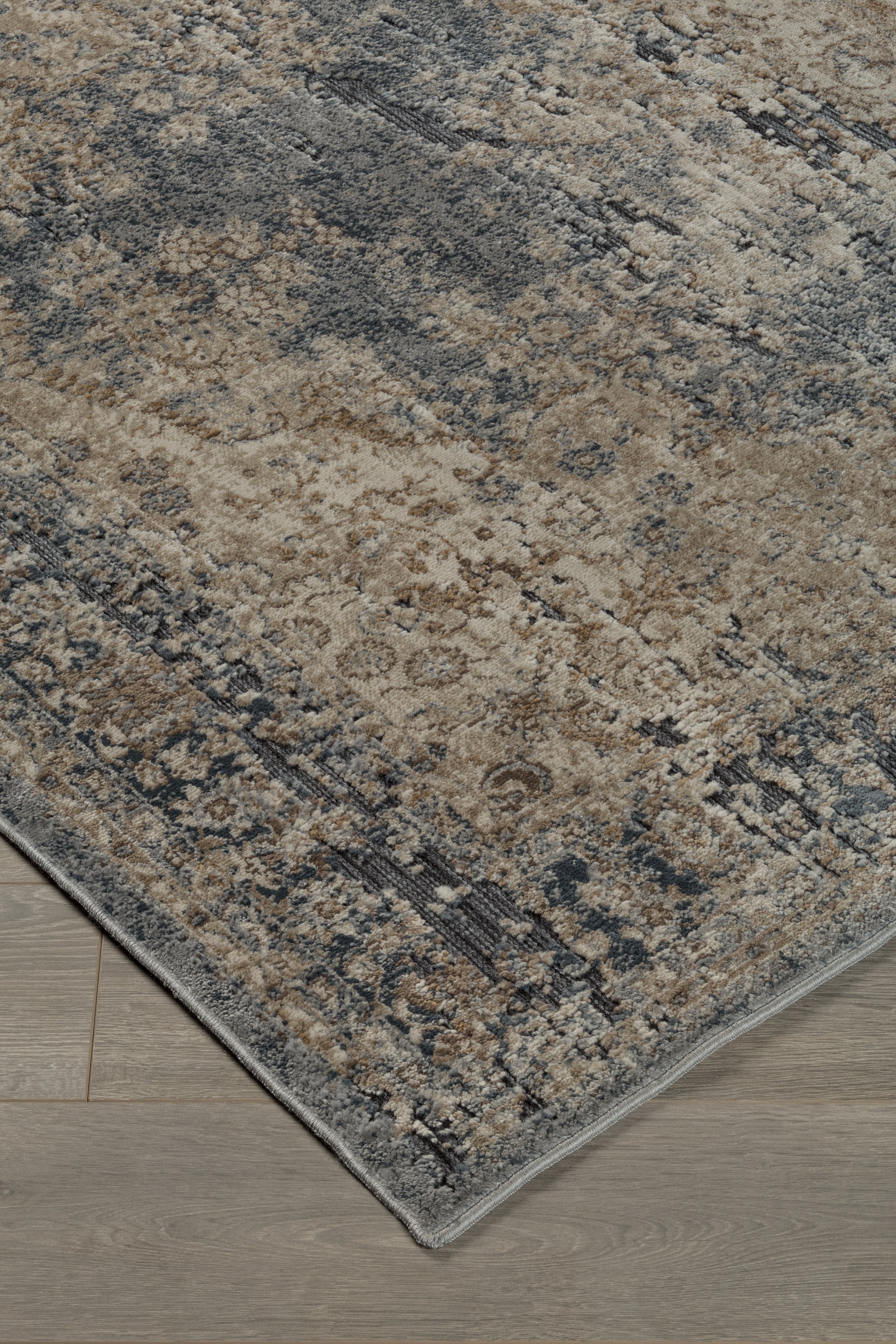 Luxury Living Gallery - Ashley Furniture - South Rug - 8' x 10' Rug / Blue/Beige - R402721