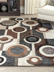 Luxury Living Gallery - Ashley Furniture - Guintte Rug - 8'2" x 9'6" Rug / Multi - R403971