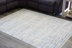 Luxury Living Gallery - Ashley Furniture - Beckfille Rug - 8' x 10' Rug / Blue/Gray/Cream - R405961