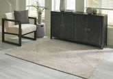 Luxury Living Gallery - Ashley Furniture - Jadott Rug - 5' x 7' Rug / Beige/Brown - R406802
