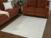 Luxury Living Gallery - Ashley Furniture - Malvinsboro Rug - Washable 8' x 10' Area Rug / Sandstone - R407441