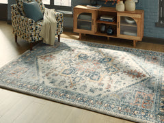 Luxury Living Gallery - Ashley Furniture - Wallney Rug - 5' x 7' Area Rug / Multi - R407492