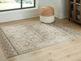 Luxury Living Gallery - Ashley Furniture - Bachby Rug - 5'3" x 7' Area Rug / Multi - R407682