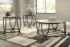 Luxury Living Gallery - Ashley Furniture - Tarrin Table (Set of 3) - Occasional Table Set (3/CN) / Black - T115-13