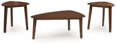 Luxury Living Gallery - Ashley Furniture - Lyncott Table (Set of 3) - Occasional Table Set (3/CN) / Brown - T135-13
