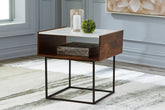 Luxury Living Gallery - Ashley Furniture - Rusitori End Table - Rectangular End Table / Multi - T169-3