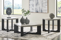 Luxury Living Gallery - Ashley Furniture - Sharstorm Table (Set of 3) - Occasional Table Set (3/CN) / Two-tone Gray - T251-13
