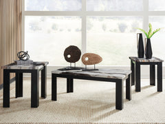 Luxury Living Gallery - Ashley Furniture - Jazmore Table (Set of 3) - Occasional Table Set (3/CN) / Dark Brown - T255-13