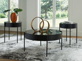 Luxury Living Gallery - Ashley Furniture - Ardoline Table (Set of 3) - Occasional Table Set (3/CN) / Black - T280-13