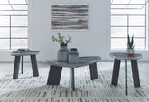 Luxury Living Gallery - Ashley Furniture - Bluebond Table (Set of 3) - Occasional Table Set (3/CN) / Gray - T390-13