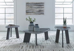 Luxury Living Gallery - Ashley Furniture - Bluebond Table (Set of 3) - Occasional Table Set (3/CN) / Gray - T390-13