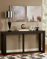 Luxury Living Gallery - Ashley Furniture - Watson Sofa/Console Table - Sofa Table / Dark Brown - T481-4