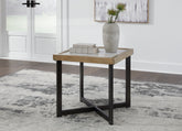 Luxury Living Gallery - Ashley Furniture - Montia End Table - Square End Table / Multi - T632-2