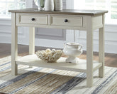 Luxury Living Gallery - Ashley Furniture - Bolanburg Sofa/Console Table - Sofa Table / Two-tone - T637-4