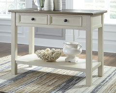 Luxury Living Gallery - Ashley Furniture - Bolanburg Sofa/Console Table - Sofa Table / Two-tone - T637-4