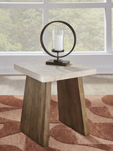 Luxury Living Gallery - Ashley Furniture - Brendalhouse End Table - Square End Table / Light Brown - T642-2
