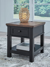 Luxury Living Gallery - Ashley Furniture - Wildenauer End Table - Rectangular End Table / Brown/Black - T664-3