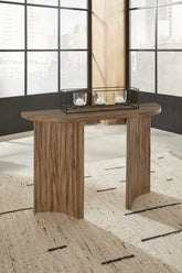 Luxury Living Gallery - Ashley Furniture - Austanny Sofa Table - Sofa Table / Warm Brown - T683-4