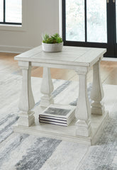 Luxury Living Gallery - Ashley Furniture - Arlendyne End Table - Rectangular End Table / Antique White - T747-3