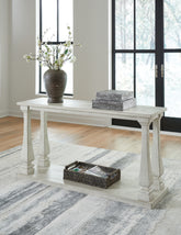Luxury Living Gallery - Ashley Furniture - Arlendyne Sofa Table - Sofa Table / Antique White - T747-4
