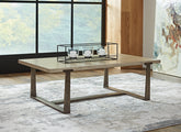 Luxury Living Gallery - Ashley Furniture - Dalenville Coffee Table - Rectangular Cocktail Table / Gray - T965-1