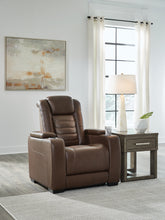Luxury Living Gallery - Ashley Furniture - High Impact Living Room - PWR REC Sofa with ADJ Headrest / Tobacco - U1060115