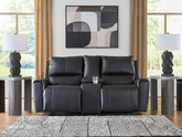 Luxury Living Gallery - Ashley Furniture - Glossmore Living Room - Rocker Recliner / Black - PCU1170025