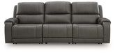 Luxury Living Gallery - Ashley Furniture - 5Z - Pittson Sectional - 3-Piece Power Sectional Reclining Sofa / Anchor - PCU12600S3