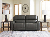 Luxury Living Gallery - Ashley Furniture - 5Z - Pittson Sectional - 2-Piece Power Reclining Sectional Loveseat - PCU12600S1