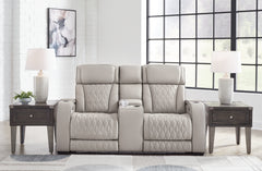 Luxury Living Gallery - Ashley Furniture - Boyington Living Room - PWR REC Loveseat/CON/ADJ HDRST / Black - U2710618