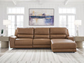 Luxury Living Gallery - Ashley Furniture - DeepWakes Sectional - 3-Piece Reclining Sofa Chaise - PCU62606S22
