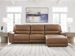 Luxury Living Gallery - Ashley Furniture - DeepWakes Sectional - 3-Piece Reclining Sofa Chaise - PCU62606S22