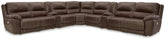 Luxury Living Gallery - Ashley Furniture - Dunleith 9-piece Power Reclining Sectional - 9-piece Power Reclining Sectional / Chocolate - U71604S10