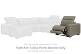 Luxury Living Gallery - Ashley Furniture - Correze Sectional - 2-Piece Power Reclining Sectional / Gray - U94202S10