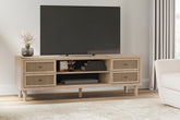 Luxury Living Gallery - Ashley Furniture - Cielden TV Stand - 72" / Two-tone - W1199-68