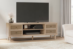 Luxury Living Gallery - Ashley Furniture - Cielden TV Stand - 72" / Two-tone - W1199-68